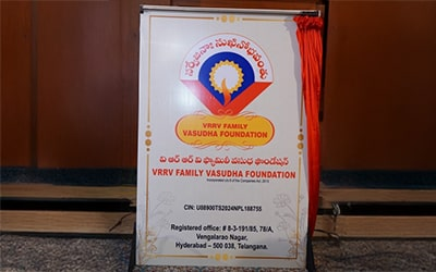 VRRV Family Vasudha Foundation event