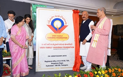 VRRV Family Vasudha Foundation event