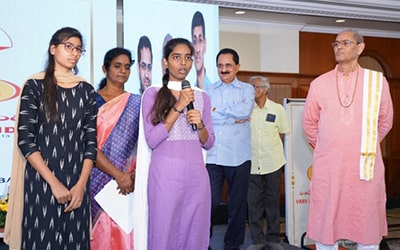 VRRV Family Vasudha Foundation event