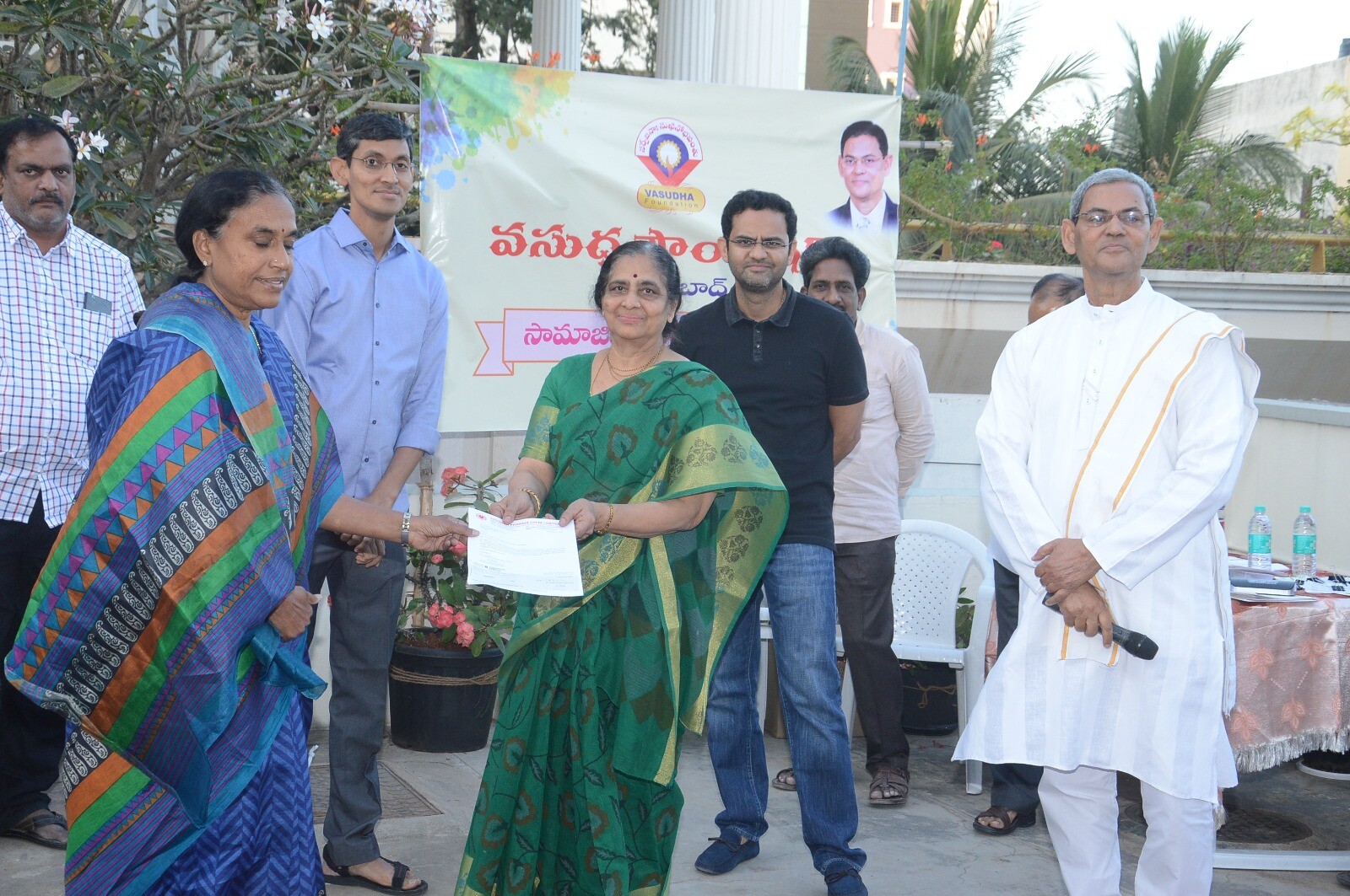 Vasudha Foundation community programme